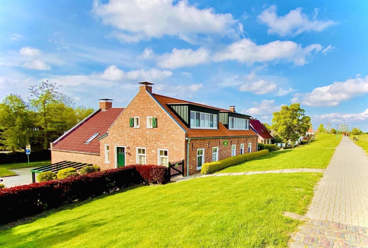 Oltmanns Ferienhaus Bummert Am Hafen Greetsiel Luaran gambar