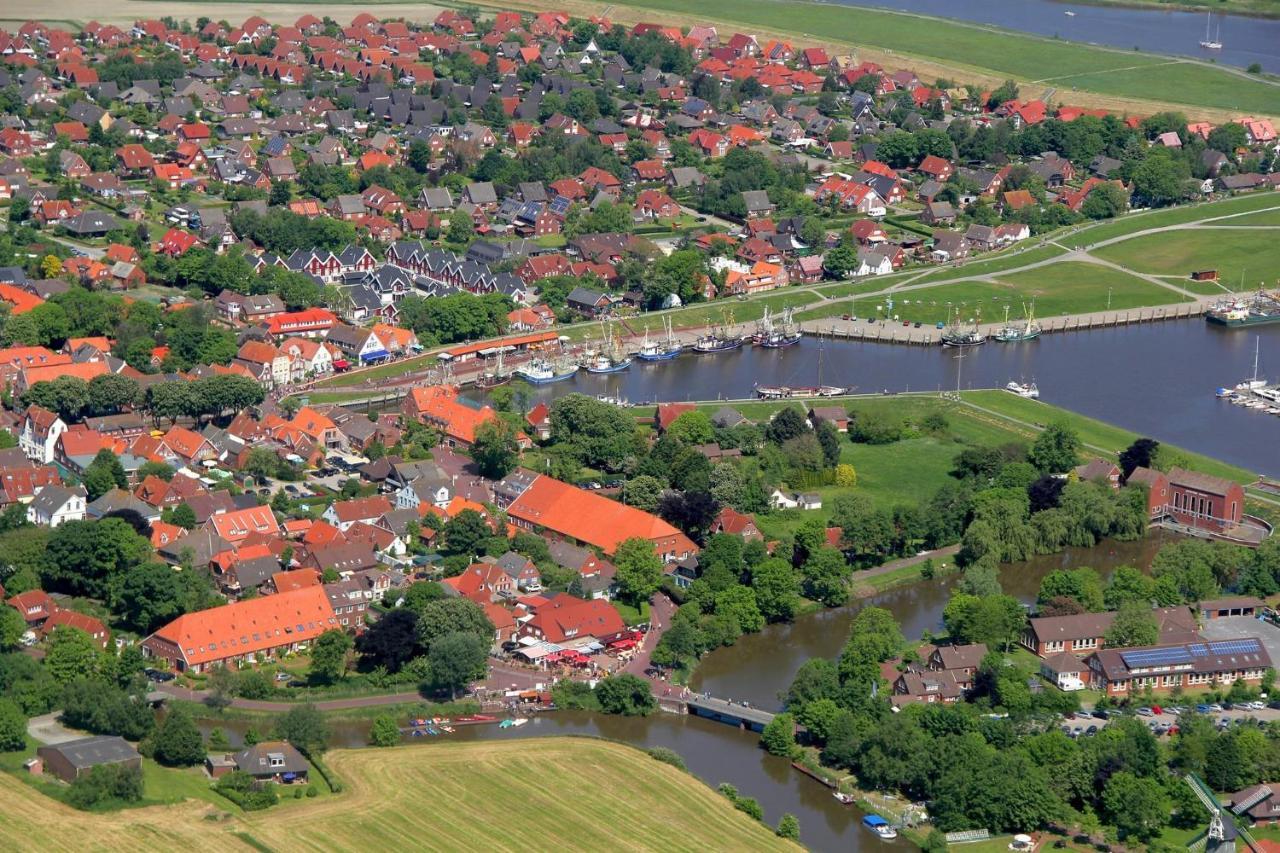 Oltmanns Ferienhaus Bummert Am Hafen Greetsiel Luaran gambar