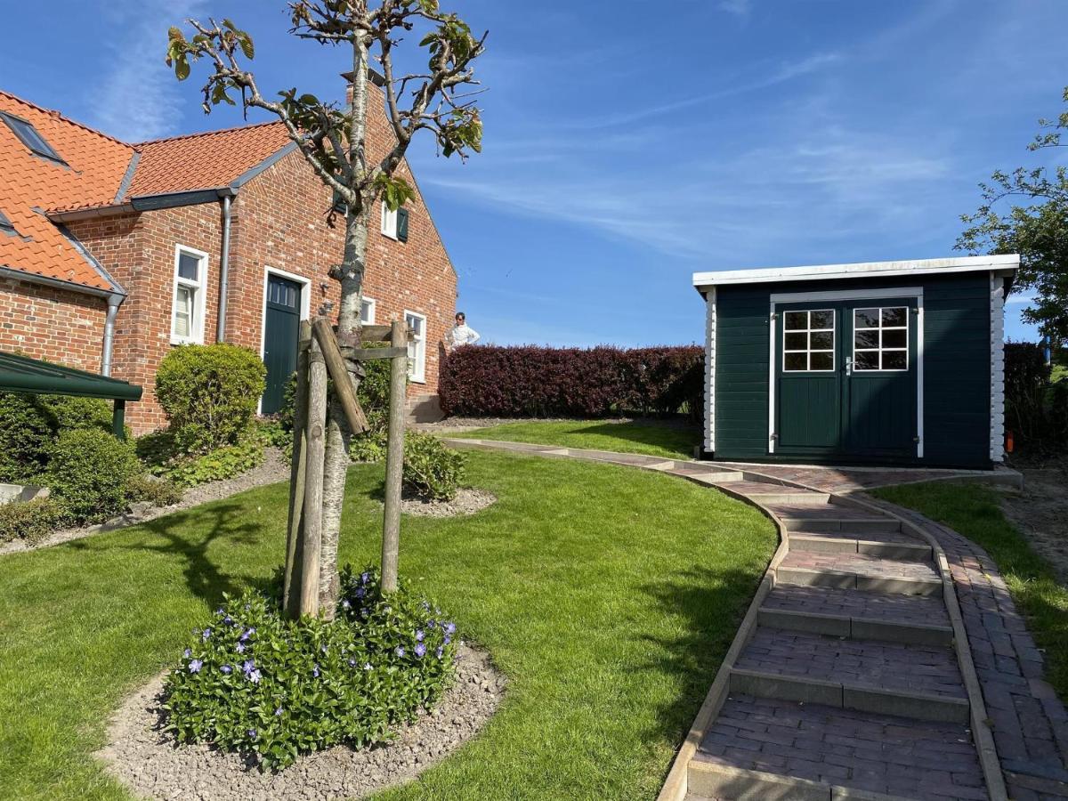 Oltmanns Ferienhaus Bummert Am Hafen Greetsiel Luaran gambar
